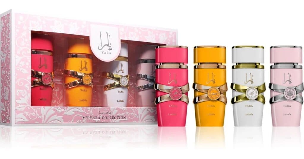 PACK YARA 4 PIEZAS 25 ML